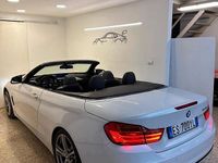 Usata BMW 420 Efficient Dynamics 184 CV (135 kW) 2015 Bianco Cabrio