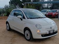 Usata Fiat 500 Lounge 69 CV (50 kW) 2009 Bianco Cabrio
