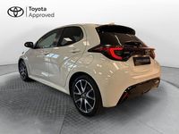 Usata Toyota Yaris Hybrid Lounge 115 CV (84 kW) 2021 Bianco Utilitaria