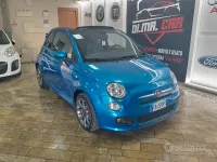 Usata Fiat 500C 105 CV (77 kW) 2015 Blu Cabrio