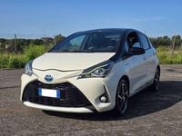Usata Toyota Yaris Hybrid Edition 73 CV (53 kW) 2019 Bianco Berlina