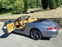 Brugt Porsche 911 Carrera 4 Cabriolet 320 HK (235 kW) 2002 Grå Cabriolet