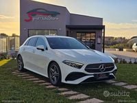 Usata Mercedes A200 AMG line 149 CV (109 kW) 2023 Bianco Berlina