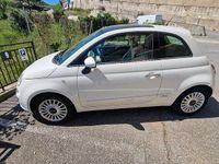 Usata Fiat 500 69 CV (50 kW) 2009 Bianco Cabrio