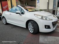 Usata Peugeot 207 CC Allure 119 CV (87 kW) 2011 Bianco Cabrio