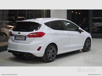 Usata Ford Fiesta ST-Line 86 CV (63 kW) 2018 Bianco Utilitaria