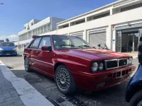Usata Lancia Delta 196 CV (144 kW) 1990 Rosso Utilitaria