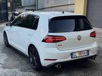 Usata VW Golf VII GTI 245 CV (180 kW) 2020 Bianco Berlina