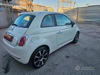 Usata Fiat 500 Pop 69 CV (50 kW) 2009 Bianco Cabrio