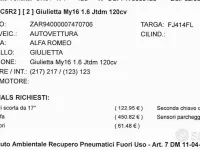 Usata Alfa Romeo Giulietta 120 CV (88 kW) 2017 Bianco Utilitaria