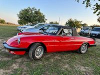 Usata Alfa Romeo Spider 128 CV (94 kW) 1986 Rosso Cabrio