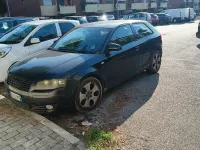 Usata Audi A3 90 CV (66 kW) 2003 Nero Utilitaria