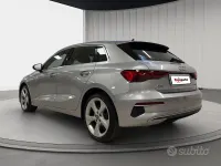 Usata Audi A3 Advanced 116 CV (85 kW) 2020 Grigio Berlina