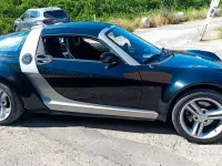 Usata Smart Roadster 82 CV (60 kW) 2004 Nero Cabrio