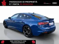 Usata Audi RS5 Sportback Ambiente 450 CV (330 kW) 2024 Blu ascari metallizzato Coupé