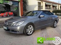 Usata Mercedes E350 Avantgarde 231 CV (169 kW) 2010 Grigio Cabrio