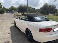 Usata Audi A5 Cabriolet Ambiente 211 CV (155 kW) 2011 Bianco Cabrio
