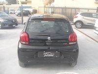 Usata Peugeot 108 Active Top 69 CV (50 kW) 2016 Nero Berlina
