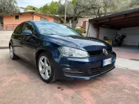 Usata VW Golf VII 105 CV (77 kW) 2013 Blu Berlina