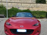 Usata Mazda MX5 Evolve 131 CV (96 kW) 2017 Rosso Cabrio