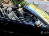 Usata BMW 320 Cabriolet 150 CV (110 kW) 2006 Blu Cabrio