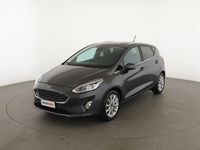 Usata Ford Fiesta Titanium 85 CV (62 kW) 2018 Grigio Utilitaria
