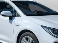 Usata Seat Leon ST Style 105 CV (77 kW) 2014 Bianco Station wagon