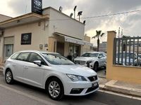 Usata Seat Leon ST Business 110 CV (80 kW) 2017 Bianco Station wagon