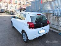 Usata Peugeot 108 Allure Top 81 CV (59 kW) 2015 Bianco Utilitaria