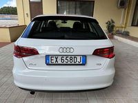 Usata Audi A3 Business 110 CV (80 kW) 2014 Bianco Berlina