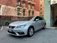 Usata Seat Leon ST Business 116 CV (85 kW) 2017 Argento Station wagon