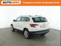 Usata Skoda Karoq Style 115 CV (84 kW) 2018 Bianco SUV
