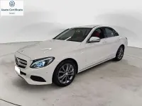 Usata Mercedes C220 170 CV (125 kW) 2016 Bianco Cabrio