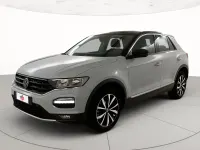 Usata VW T-Roc Style 110 CV (80 kW) 2020 White silver metallizzato nero SUV