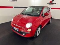 Usata Fiat 500 Lounge 69 CV (50 kW) 2009 Rosso Cabrio