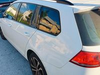 Usata VW Golf VII Comfortline 110 CV (80 kW) 2015 Bianco Station wagon