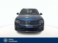 Usata VW Tiguan R-line 150 CV (110 kW) 2021 Blu / pastello SUV
