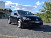 Usata VW Golf VII Sound 90 CV (66 kW) 2014 Nero Utilitaria