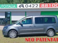 Usata VW Caddy 102 CV (75 kW) 2018 Blu/azzurro Monovolume