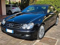 Usata Mercedes CLK200 Avantgarde 2006 Nero Cabrio