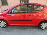 Usata Peugeot 107 68 CV (50 kW) 2008 Rosso Utilitaria
