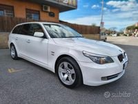 Usata BMW 525 197 CV (144 kW) 2009 Bianco Berlina