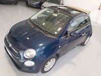 Usata Fiat 500C Lounge 69 CV (50 kW) 2018 Blu/azzurro Cabrio
