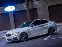 Usata BMW 225 M Sport 224 CV (164 kW) 2016 Bianco Coupé