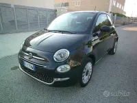 Usata Fiat 500 Lounge 69 CV (50 kW) 2016 Nero Utilitaria