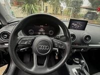 Usata Audi A3 S-Line 116 CV (85 kW) 2019 Nero Berlina