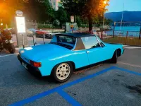 Usata Porsche 914 101 CV (74 kW) 1974 Blu/azzurro Cabrio