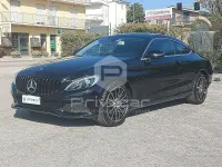 Usata Mercedes C220 170 CV (125 kW) 2016 Nero Coupé