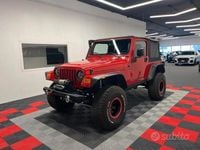 Usata Jeep Wrangler Rubicon 177 CV (130 kW) 2004 Rosso SUV