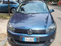 Usata VW Golf VI Highline 105 CV (77 kW) 2010 Grigio Utilitaria